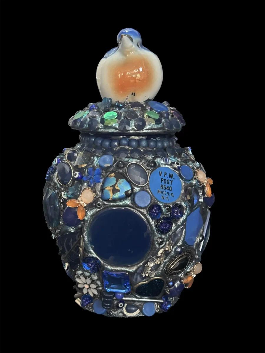 Blue Bird Urn - Image 2