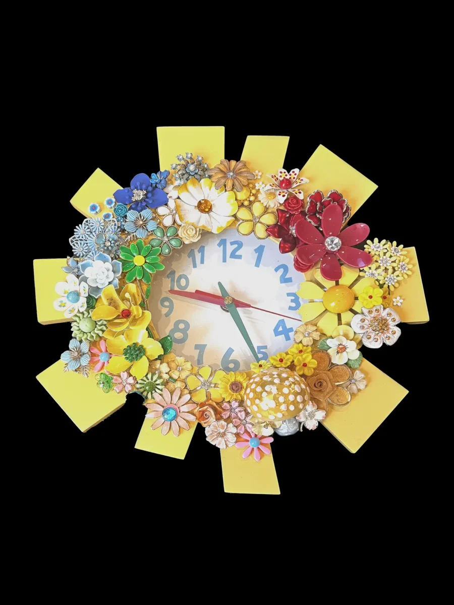 Bright Yellow Memory Clock