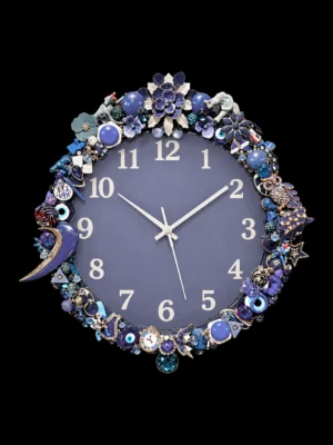 Navy Memory Clock