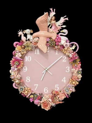 Pink Memory Clock