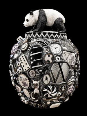 Panda Memory Vase