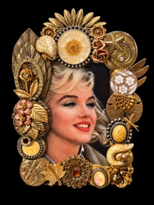 Gold Marilyn Memory Frame