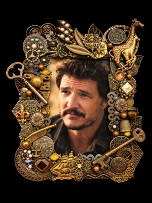 Bronze Key Memory Frame